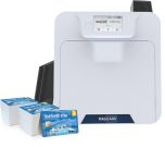 Magicard Ultima re-transfer cardprinter, dubbelzijdig , usb en netwerk, incl. CardPRESSO XXS.