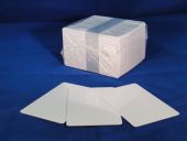 Ultracard PVC Milieu vriendelijke card  wit, pk a 100 stuks