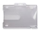 Ultraholder Badgehouder van gepolijst Polycarbonaat, pk a 50 stuks