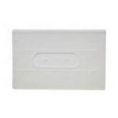 Ultraholder badgehouder Polypropyleen, zonder draagvoorziening (zakdispenser).