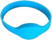 Mifare 1K silicone polsband Blauw (Volwassenen)