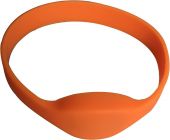 Mifare 1K silicone polsband Oranje (Volwassenen)