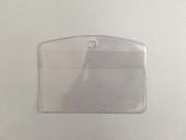 Ultraholder Vinyl badgehouder Economy. 85 x 55 mm