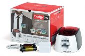 Evolis Badgy 200 cardprinter, incl. startpakket en Badgystudio software. ** Uit voorraad leverbaar! **