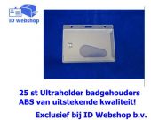 Ultraholder Badgehouder ID badge houder 25 stuks