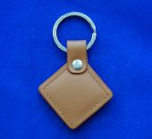 Mifare 1K keyfob uitgevoerd in leder
